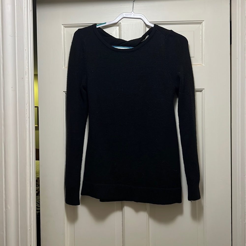 Open back Loft sweater size medium
